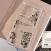 Adequado para Capa Iphone17Promax Flor Inglesa Brilhante com Diamantes Apple 16 High-End 15 Niche 12 Furo Grande Anti-Queda