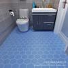 Calcomanías de piso al por mayor autoadhesivas con grano de madera para inodoro, papel tapiz impermeable, a prueba de humedad, para pared de baño, piso de dormitorio, calcomanías para azulejos