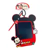 Colgante Auténtico Pizarra de Dibujo Graffiti Mickey y Minnie Lindo Dibujo Animado Pato Donald Daisy Juguete para Niños Mochila Escolar Colgante Pequeño