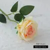 Parede de Flores Artificiais de Rosa de Haste Única Transfronteiriça Suprimentos para Decoração de Casamento Flores Artificiais Decoração de Casa Fundo Flores Artificiais
