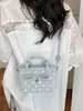 Bolso de mano lindo y elegante estilo coreano de lunares 2026 nuevo de moda de verano bolso de hombro cruzado único