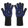 Guantes de Silicona Resistentes al Calor para Barbacoa para Hornos de 800 Grados, Hornos de Microondas y Ollas Calientes, Resistentes a Altas Temperaturas, a Prueba de Aceite y Anti-Quemaduras