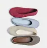 Versión de Piel de Oveja~2026 Nuevos Zapatos Casuales Versátiles con Suelas Suaves, Bailarinas Planas Slip-On Estilo Old Money