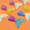 Lentejuelas YQT, accesorios de resina con forma de cola de sirena, para hacer joyas, comida, juegos, crema, pegamento, accesorios, pegatinas para refrigerador, adornos de escritorio