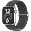 Pulseira de relógio compatível com iWatch, pulseira de relógio com fivela deslizante, pulseira de relógio Apple Watch, pulseira de relógio ajustável em nylon trançado, estilo esportivo.