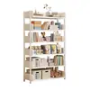 Estante de Armazenamento Multicamadas de Chão, Estante Simples, Estante de Armazenamento para Sala de Estar em Ferro Forjado, Prateleira de Exposição, Estante para Livros Doméstica