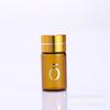 2 ml 3ml de rolo de vidro marrom frasco de contas gotejamento tubo rolha frasco trial óleo essencial perfume frasco frasco puxar tubo