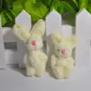Pelúcia Urso de Pelúcia Boneca Mini 6cm de Comprimento Lã Articulado Coelho Pingente Joias DIY Roupas Acessórios para Caixa de Presente