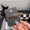 Pasador de Pelo Estilo Coreano Dongdaemun con Estampado de Leopardo a Cuadros para Mujer, Pinza Sencilla para Flequillo para Fijar Cabello Suelto, Nuevo Accesorio Versátil para el Cabello