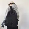 Mochila gris, adecuada para estudiantes de secundaria y preparatoria, gran capacidad, diseño moderno y genial, unisex, para estudiantes universitarios