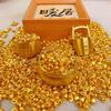 Fabricantes de barras de lingotes de ouro atacado simulação ouro areia pequenos lingotes de ouro decorações de tijolos de ouro acessórios de brinquedos criativos acessórios