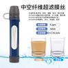 Pajita Purificadora de Agua para Beber Directamente al Aire Libre Transfronteriza Filtro Purificador de Agua Individual Portátil Purificador de Agua de Ultrafiltración para Campo de Emergencia Personalización