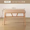 Escritorio de Computadora Escritorio de Oficina y Silla Combinación de Escritorio Hogar Dormitorio Estudiante Escritorio de Escritura Banco de Trabajo Rectangular