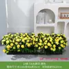 Flor Artificial Flor Falsa Decoración Mampara Paisaje Planta Verde Interior y Exterior Decoración de Floricultura Rododendro de Plástico Peonía Lavanda