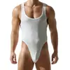 TAAUWELL especial para macacões transfronteiriços europeus e americanos masculinos, body sexy, regata confortável de malha justa