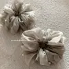 Elástico de Cabelo de Renda Azul Claro Puro e Desejável, Elegante e Fresco, Scrunchie Doce, Cordão Doce para Cabelo, Novo Acessório de Cabelo