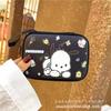 Bolsa de armazenamento para carregador, fone de ouvido, cabo de dados, bolsa fofa de desenho animado para câmera ccd, portátil, organizadora, grande capacidade, bolsa para disco rígido