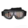 Gafas Kading gafas retro gafas de motocicleta gafas protectoras gafas Harley gafas T13 marco plateado