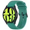 Adecuado para correa Samsung Galaxy Watch6 20/22mm cola redonda cabeza plana silicona reloj estilo deportivo correa de repuesto