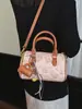 Bolso Cruzado, Bolso de Mano de Oso de Dibujos Animados, Bolso de Hombro Simple y Versátil, Diseño de Nicho Moderno y Elegante
