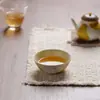 Rinyu Guisong Taza Maestra Pintada a Mano Jardín de Peras Ganso Blanco Pequeño Registro Taza de Té Gongfu Artículos para el Hogar Culturales y Creativos Taza de Té Taza de Aroma