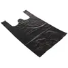 Bolsas de basura grandes y portátiles para uso doméstico, bolsas de basura gruesas tipo chaleco, bolsas de plástico para oficina, bolsas de basura para cocina