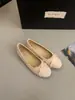 Sapatos Rasos Femininos Estilo Ballet Noturno com Laço Redondo e Bico Redondo 2026 Primavera e Outono Mocassins Mary Jane de Solado Macio