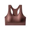 Sujetador deportivo sexy con espalda descubierta y sin costuras, sin aros de acero, muy elástico