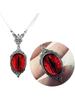 Collar amuleto ojo de gato sangre gótico comercio exterior transfronterizo relieve vampiro retro gargantilla ventas directas de fábrica