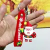 Nuevo Llavero Femenino Lindo Muñeco de Nieve Anciano Muñeca Colgante para Mochila Escolar Masculina Pareja Fábrica Colgante de Árbol de Navidad Dibujos Animados