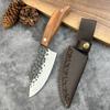 Cuchillo para Cortar Verduras y Pescar en Camping al Aire Libre, Cuchillo Multifuncional para el Hogar, Cuchillo Multifuncional Forjado, Cuchillo para Matar Peces, Stock Listo del Fabricante