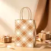 Bolsas de Papel Kraft Amarillas Lisas en Stock para Repostería, Para Llevar y Empaque, Bolsas de Papel para Empaque de Ropa, Personalizables con Logo