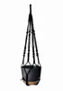 Cross-border Amazon Flower Pot Net Pocket Planta Flower Pot Cesta Suspensa Decoração Tecido Suspenso Floreira Bolso Net