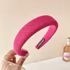 Diadema de Ala Ancha de Punto Alto para Otoño e Invierno para Mujer, Gama Alta, Moderna, Pinza para el Pelo que Sujeta el Cabello, Diadema Pinza para el Pelo que Adelgaza el Rostro