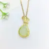 Collar de Acero Inoxidable para Mujer Joyería de Nicho Versátil Colgante de Cobre Cadena Elegante para Clavícula Joyería Cadena de Lujo Ligero