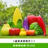 Esculturas Grandes de Frutas y Verduras Huerta de Frutas y Verduras Diseño de Granja Decoración de Modelado de Paisaje Adornos de Calabaza Modelos