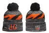 Nueva Gorra de Fútbol 49ers para Otoño e Invierno, Gorro de Punto Cálido Unisex con Letras Bordadas