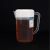 Jarra de Plástico para Agua Fría, Capacidad Extra Grande, Cubo para Té Casero, Jarra Medidora, Resistente a Altas Temperaturas, Jarra de Agua Fría para Tienda de Té con Escala, Comercial