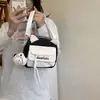 Bolso Cruzado Ligero de Color Contrastante Personalizado, Bolso Cuadrado Mini de Aspecto Elegante, Bolso de Hombro para Salidas Estudiantiles, Billetera para Monedas para Teléfono Móvil