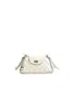 Bolso cuadrado pequeño de cadena con patrón de rombos exquisito, bolso cruzado de bola dorada de moda, bolso pequeño para mujer de un solo hombro con textura retro de nicho para el día a día