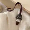 Colgante Hecho a Mano de Tela con Forma de Flor de Tulipán Estilo Coreano Estilo Ins, Cuadros Vintage, Sencillo y Dulce, Adorno para Colgar en el Coche Relleno de Algodón