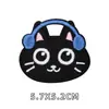 Patche de Tecido Bordado Gatinho Preto Desenho Animado para Jaqueta de Penas Bolsa Patch Autoadesivo Sem Costura Sem Ferro Patch Decorativo DIY