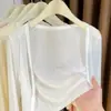 Ropa de Protección Solar para Mujer, Chaqueta Cárdigan Delgada, Chal de Encaje Color Albaricoque, Ropa de Verano con Falda de Tirantes, Cubre-Todo Corto