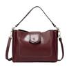 Bolso Sobaco de Cuero Rpet Reciclado Bolso de Hombro para Mujer Transfronterizo Rpet Reciclado Pu Bolso Tote Fábrica Personalizada