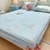 Faldón de Cama Acolchado de Algodón Puro 2026 Estilo Nuevo Cubierta Protectora de Colchón Universal para Todas las Estaciones 100% Algodón a Prueba de Suciedad Antideslizante Juego de Tres Piezas