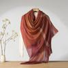 26 Estilos Nuevos de Bufandas de Cachemir Finamente Tejidas, Teñidas en Hilo, de Cuadros, Color Sólido para Mujer de Primavera y Verano, Chalinas para Habitación con Aire Acondicionado, Chalinas de Otoño e Invierno para Mujer