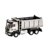 Large Alloy Dump Truck Toy with Working Dump Feature