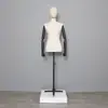 Maniquíes de Medio Cuerpo Femenino, Soporte de Maniquí para Tienda de Ropa, Muñeco Femenino para Escaparate, Maniquí Femenino de Tallas Grandes para Exhibición