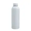 Taza Termo para Botella de Boca Pequeña Recubierta de Goma Transfronteriza, Taza de Agua Aislada de Acero Inoxidable 304 de Gran Capacidad, Taza de Agua para Regalo Personalizado