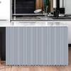 Cortina Cubierta para Gabinete de Cocina de Color Sólido Cortina Cubierta para Gabinete Feo Cortina de Puerta Cortina para Zapatero Estante de Almacenamiento Cortina de Tela Decorativa para Gabinete Cinta Mágica